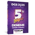  DGS Sayısal-Sözel Yetenek Süper 5 Deneme Yediiklim Yayınları 2025