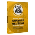  MEB AGS Pusula Defter Anayasa ve Mevzuat Ders Notları CBA Yayınları 2025