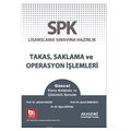 SPK Takas, Saklama ve Operasyon İşlemleri Konu Anlatımlı - Şenol Babuşcu, Adalet Hazar, M. Oğuz Köksal