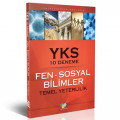  YKS Fen Sosyal Bilimler Temel Yeterlilik 10 Deneme 1. Oturum - Fdd Yayınları