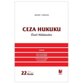  Ceza Hukuku Özel Hükümler - Mehmet Emin Artuk, Ahmet Gökcen