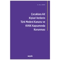  Çocuklara Ait Kişisel Verilerin - İlknur Deniz