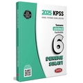  KPSS Genel Yetenek Genel Kültür 6 Fasikül Deneme Sınavı Data Yayınları 2025
