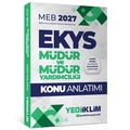  MEB EKYS Müdür ve Müdür Yardımcılığı Konu Anlatımı Yediiklim Yayınları 2027