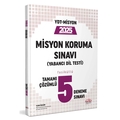  Misyon Koruma Sınavı Yabancı Dil Testi 5 Deneme Çözümlü Editör Yayınları 2025