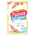 TYT AYT 7 Günde Güz Dönemi Türkçe - Matematik Soru Kitabı Palme Yayınları