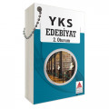 YKS 2. Oturum Edebiyat Kartları Delta Kültür Yayınları
