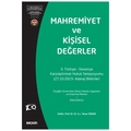 Mahremiyet ve Kişisel Değerler - Yener Ünver