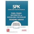  SPK Temel Finans Matematiği ve Değerleme Yöntemleri Deneme Sınavı - Şenol Babuşcu, Adalet Hazar, M. Oğuz Köksal