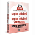  GYS Yüksek Seçim Kurulu Seçim Müdürü ve Seçim Müdür Yardımcısı Soru Bankası Data Yayınları 2025