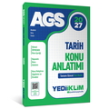  MEB AGS Tarih Konu Anlatımı Yediiklim Yayınları 2027
