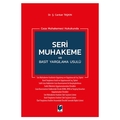 Seri Muhakeme ve Basit Yargılama Usulü - Şaban Cankat Taşkın