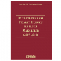 Milletlerarası Ticaret Hukuku ile İlgili Makaleler - H. Ercüment Erdem