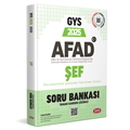  GYS AFAD Şef Personeli Hazırlık Soru Bankası Data Yayınları 2025