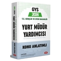  GYS T.C. Gençlik ve Spor Bakanlığı Yurt Müdür Yardımcısı Konu Anlatımlı Data Yayınları 2024