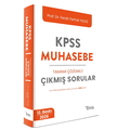  KPSS Muhasebe Tamamı Çözümlü Çıkmış Sorular 4T Yayınları 2026