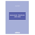  Makaleler, Tebliğler - Burak Özen