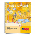  6. Sınıf Fen Bilimleri Defteri Pandül Yayınları