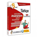 6. Sınıf Türkçe Etkinlikli Kazanım Soru Bankası Çanta Yayınları