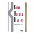  Kamu Hukuku Bilgisi - Mehmet Akad