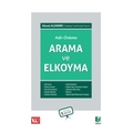 Arama ve Elkoyma - Hüsnü Aldemir