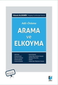  Arama ve Elkoyma - Hüsnü Aldemir