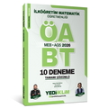  MEB AGS ÖABT İlköğretim Matematik Öğretmenliği 10 Deneme Yediiklim Yayınları 2026