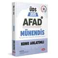  ÜDS AFAD Mühendis Personeli Hazırlık Konu Anlatımlı Data Yayınları 2025
