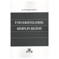  Üniversitelerde Disiplin Rejimi - Egemen Karaca