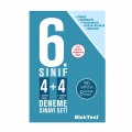 6. Sınıf Bloktest 4+4 Deneme Sınavı Seti Tudem Yayınları