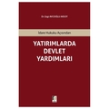 Yatırımlarda Devlet Yardımları - Ezgi Avcıoğlu Aksoy