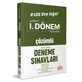  LGS Eve Sığar 1. Dönem Dönem Çözümlü Deneme Sınavları Editör Yayınları
