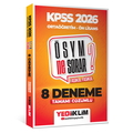  KPSS Ortaöğretim Ön Lisans ÖSYM Ne Sorar Fasikül 8 Deneme Yediiklim Yayınları 2026