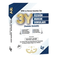  3Y Özgün Hukuk Soruları Tamamı Çözümlü 4T Yayınları 2026