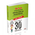  LGS Din Kültürü ve Ahlak Bilgisi 30 Deneme Sınavı Editör Yayınları