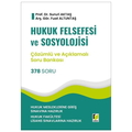  HMGS Hukuk Felsefesi ve Sosyolojisi Soru Bankası - Sururi Aktaş, Fuat Altuntaş