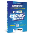  KPSS Genel Yetenek Genel Kültür Son 4 Yıl Çıkmış Sorular Yediiklim Yayınları 2027