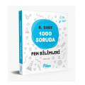 8. Sınıf 1000 Soruda Fen Bilimleri Soru Bankası Fides Yayınları