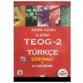 8. Sınıf Adım Adım TEOG 2 Türkçe Çözümlü 10 Deneme - Fdd Yayınları