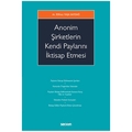  Anonim Şirketlerin Kendi Paylarını İktisap Etmesi - Elifnaz Yaşa Saydağ