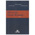 Devletin Genel Kuramı Giriş Cilt 1 - Yahya Kazım Zabunoğlu