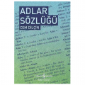  Adlar Sözlüğü - Cem Dilçin