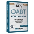 MEB AGS ÖABT Ortaöğretim Matematik Öğretmenliği Konu Anlatımı Yediiklim Yayınları 2025