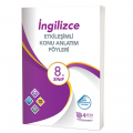 8. Sınıf İngilizce Etkileşimli Konu Anlatım Föyleri 4 Adım Yayınları