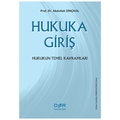  Hukuka Giriş - Abdullah Dinçkol