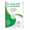 8. Sınıf T. C. İnkılap Tarihi ve Atatürkçülük Etkileşimli Konu Anlatım Föyleri 4 Adım Yayınları