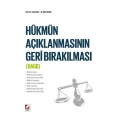 Hükmün Açıklanmasının Geri Bırakılması - Ersan Şen - Mert Maviş