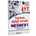 YKS AYT Hocanın Seçtiği Sorular Matematik 1 Soru Bankası  Dahi Adam Yayınları