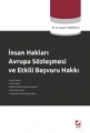 İnsan Hakları Avrupa Sözleşmesi ve Etkili Başvuru Hakkı - M. Sezgin Tanrıkulu