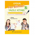 8. Sınıf Fen Bilimleri Yazılı Kitabı Sadık Uygun Yayınları